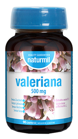 Naturmil valeriana 500mg 90cpr