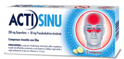 Actisinu*12cpr 200mg+30mg