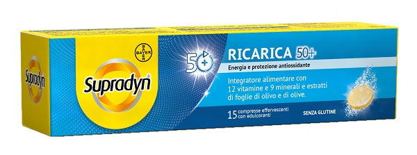 Supradyn ricarica 50+ 15cpr ef