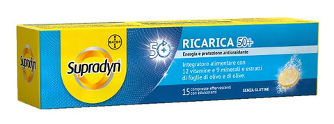 Supradyn ricarica 50+ 15cpr ef