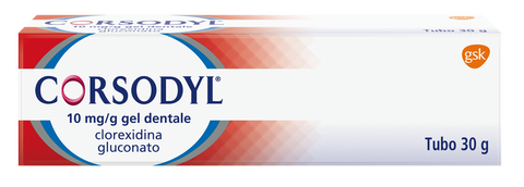 Corsodyl*gel dent 30g 1g/100g