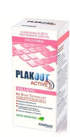 Plakout active sollievo 200ml Immagine principale del prodotto