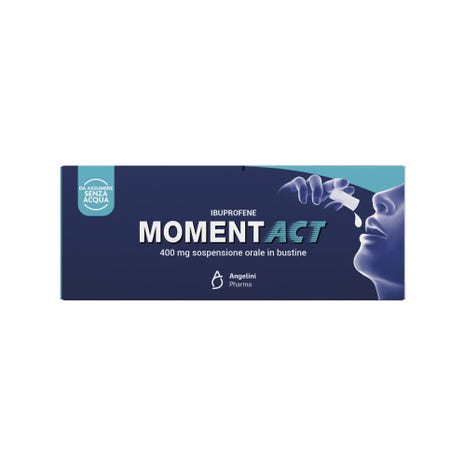 Momentact liquido 400 mg ibuprofene analgesico sospensione orale 8 bustine