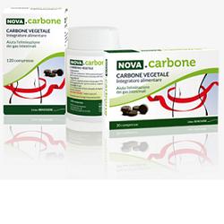 Nova carbone vegetale 120cpr