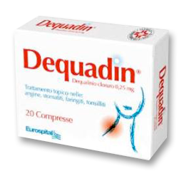 Dequadin*20 past. 0,25 mg