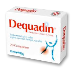 Dequadin*20 past. 0,25 mg Image principale du produit