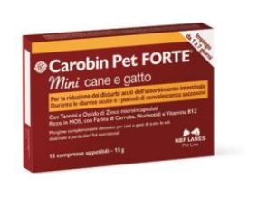 Carobin pet forte mini 15 cpr