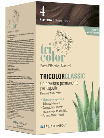 Tricolor classic 4 castano