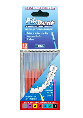 Pikdent stuzzicolino 4 ro 10pz