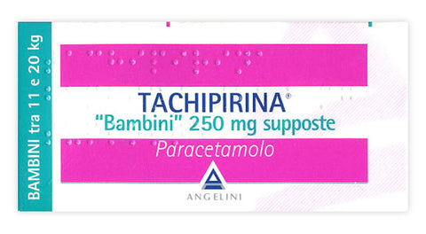 Tachipirina*10 sup 250 mg