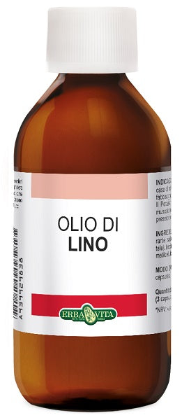 Olio lino 100ml  erbavita