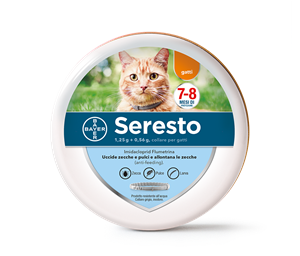 Seresto*gatti 1,25g+0,56g