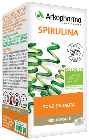 Arkocapsule spirulina bio45cps