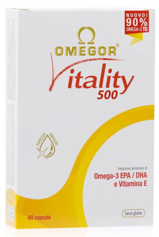Omegor vitality 500 60cps