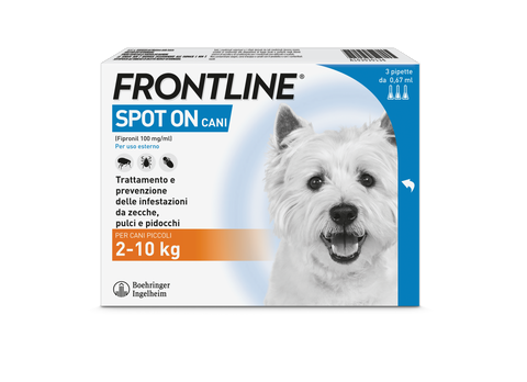 Frontline*spoton cani pic 3pip