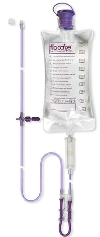 Flocare sacca c/deflus 2l inf
