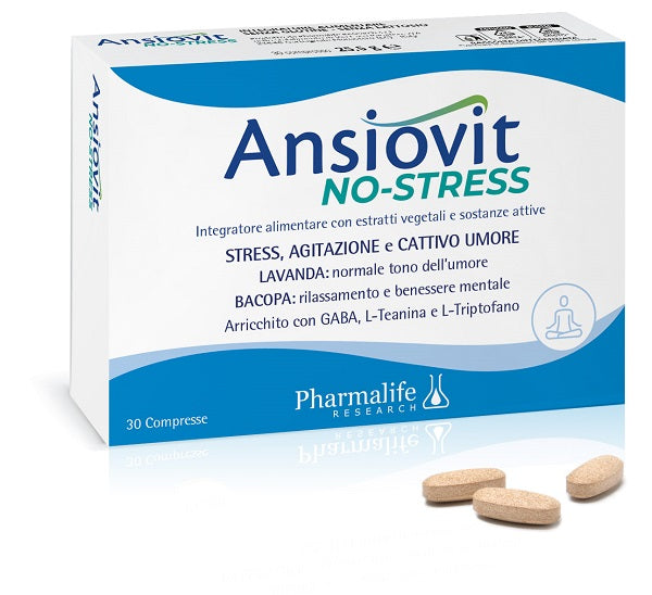 Ansiovit no stress 30cpr
