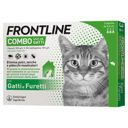 Frontline combo*3pip gatti/fur Imagem principal do produto