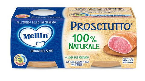 Mellin omog prosciutto 2x80g