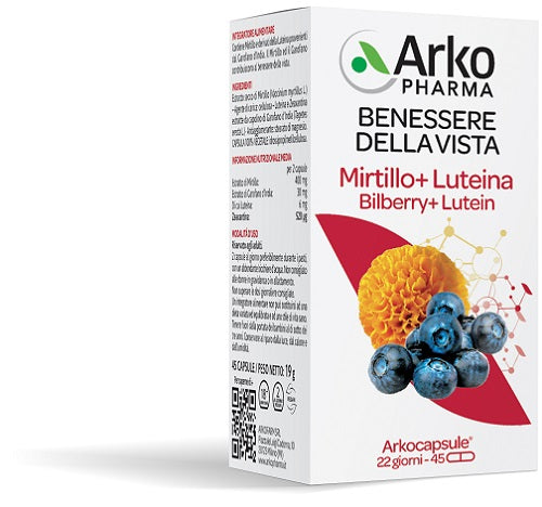Mirtillo+luteina 45arkocapsule