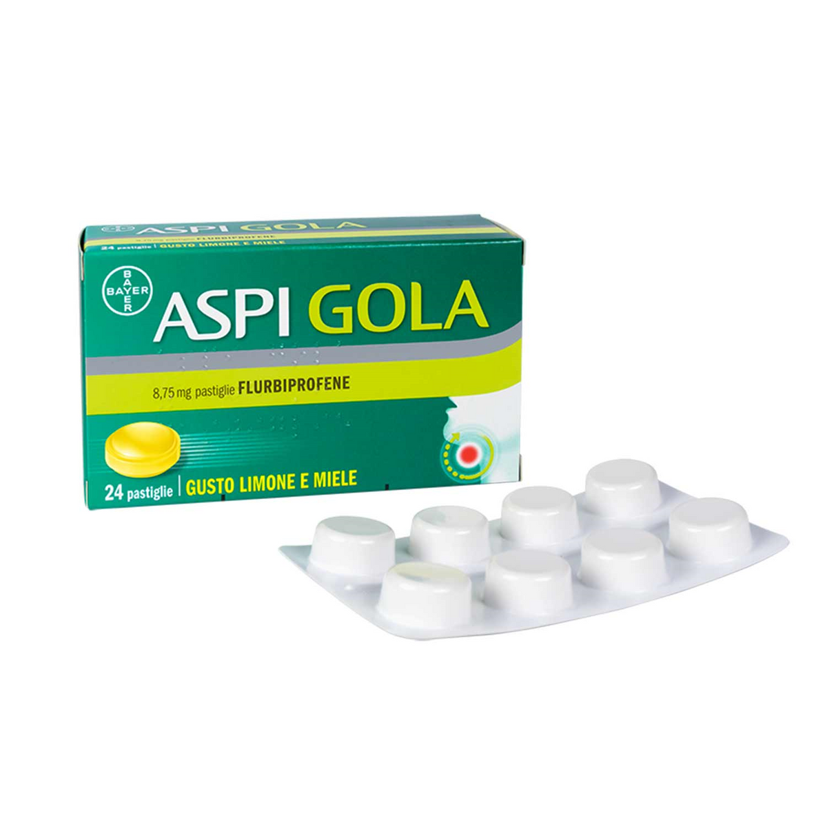 Aspi gola*24pastl lim miele Hauptbild