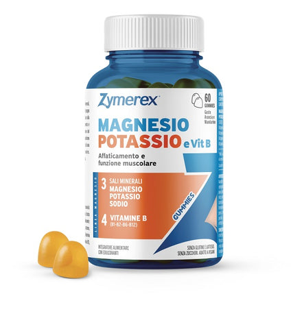Zymerex magnesio k vit b60gumm