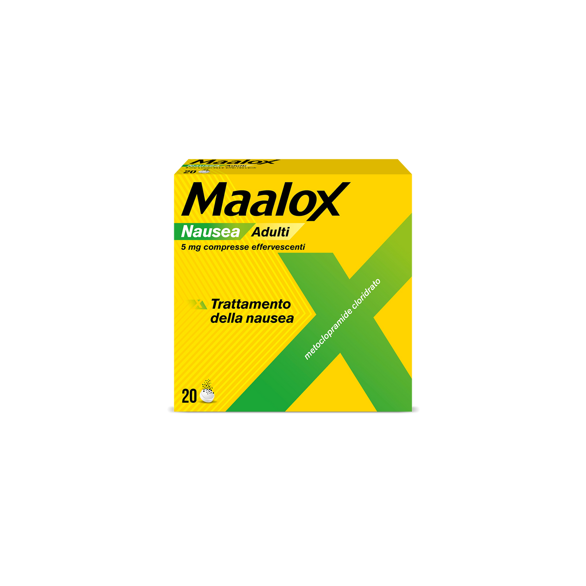 Maalox nausea*20cpr eff 5mg