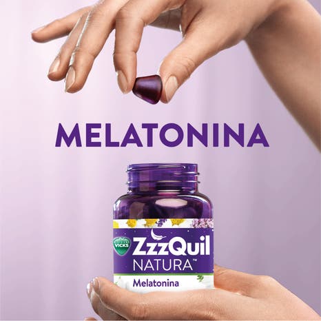 Zzzquil natura integratore per dormire 30 pastiglie gommose frutti di bosco