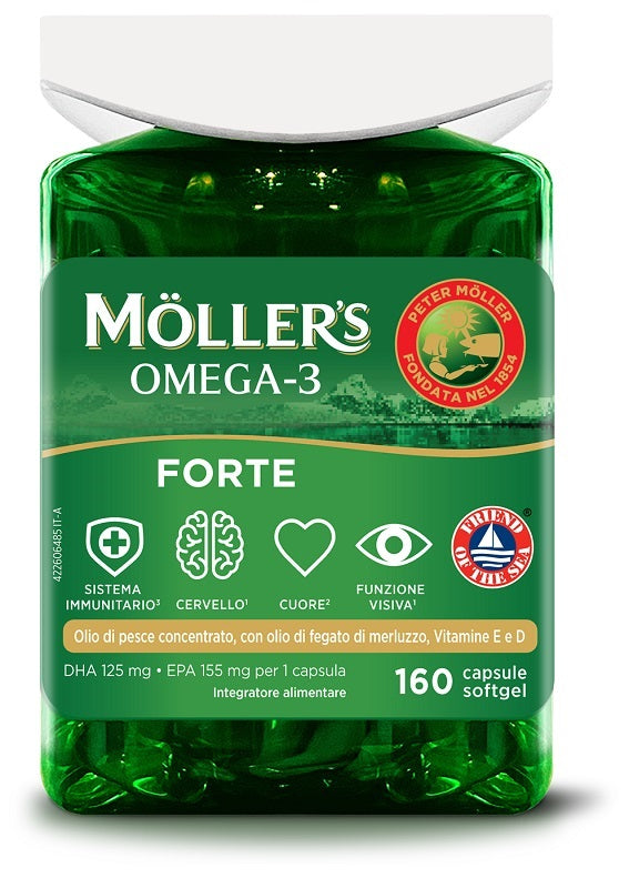 Moller's omega 3 forte 160cps