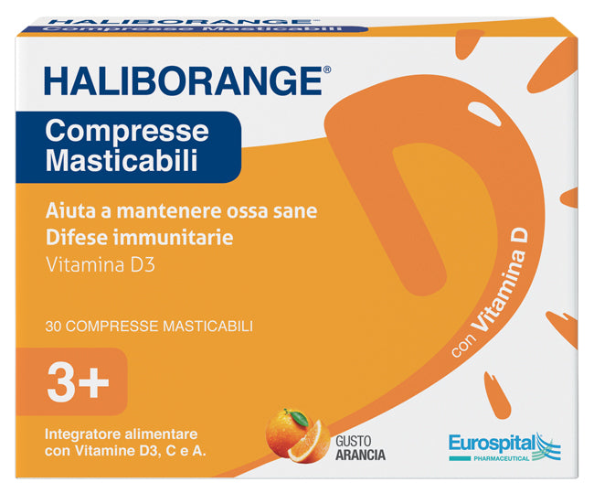 Haliborange 30cpr masticabili Immagine principale del prodotto