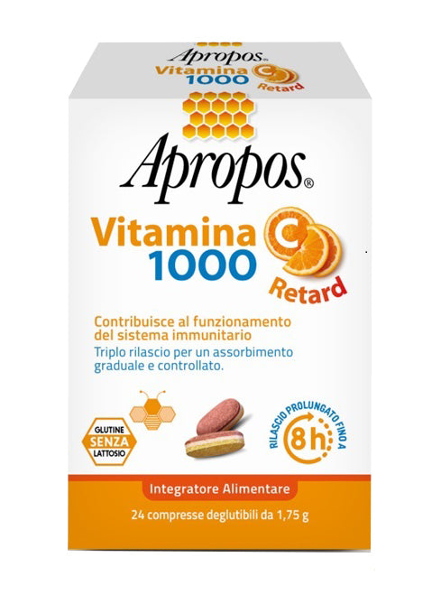 Apropos vitamina c 1000 24cpr Immagine principale del prodotto