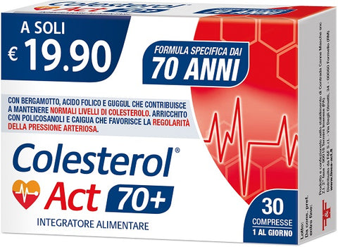 Colesterol act 70+ 30cpr f&f