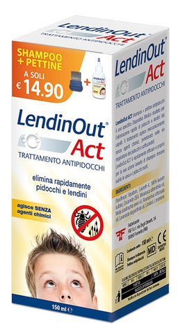 Lendinout act a/pidocchi 150ml