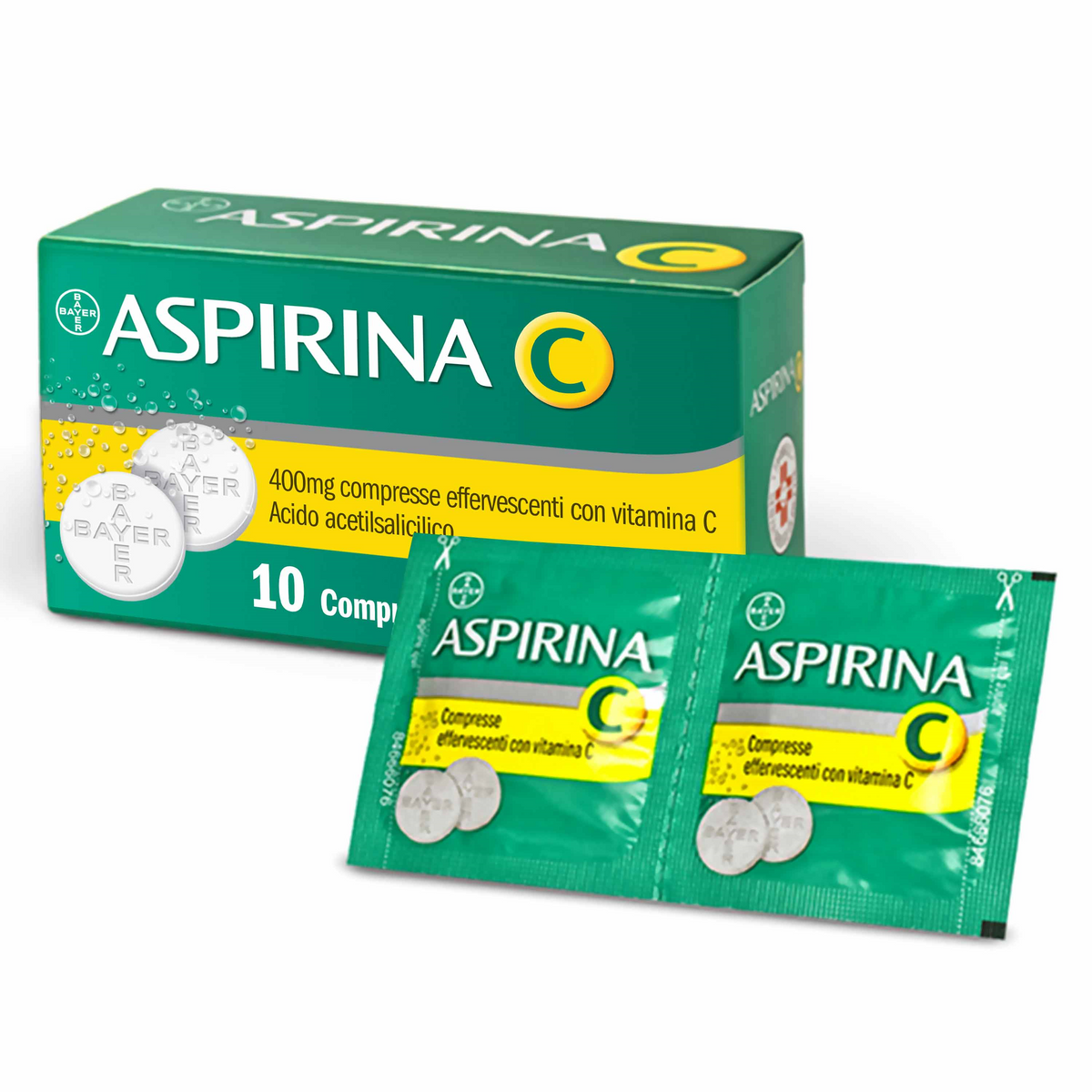 Aspirina c efferv.*10 cpr Immagine principale del prodotto