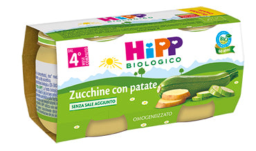 Hipp bio omog zucch pat 2x80g