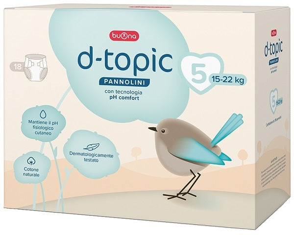 Dtopic pannolini 5 18pz Image principale du produit
