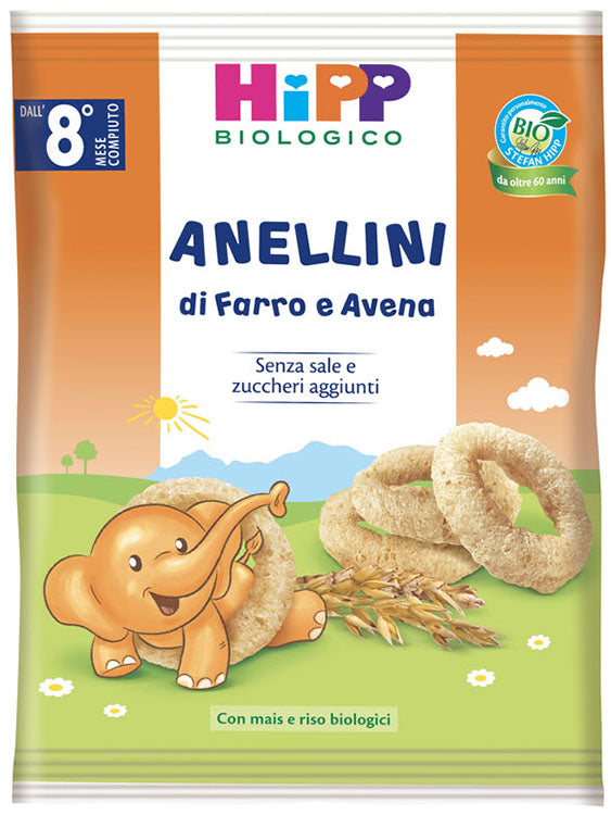 Hipp bio anellini far/aven 30g