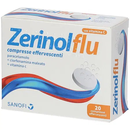 Zerinolflu 20 compresse effervescenti