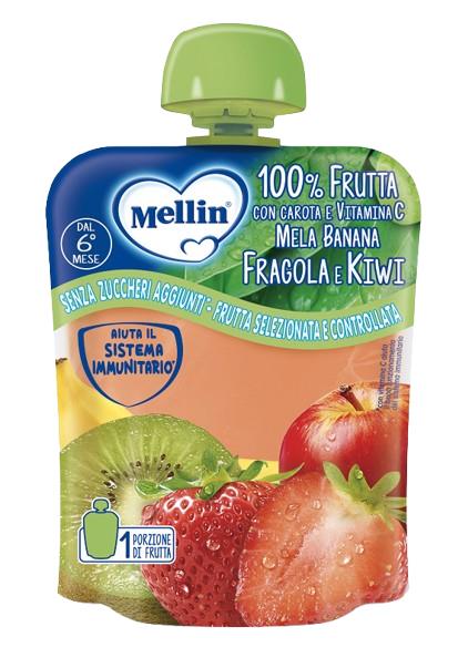 Pouch fragola kiwi 90g