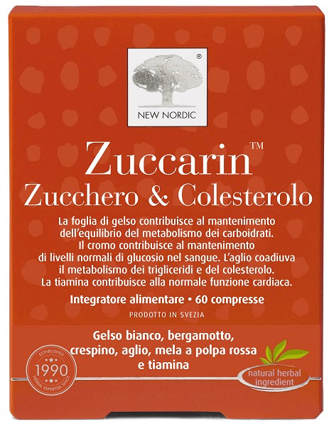 Zuccarin zucchero&colest 60cpr