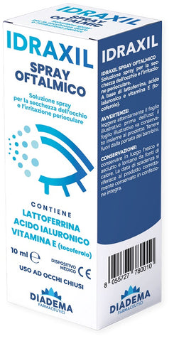 Idraxil spray oftalmico 10ml