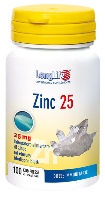 Zinc 100cpr longlife