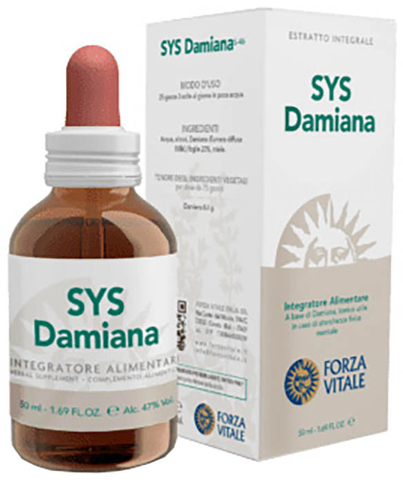 Sys damiana gocce 50ml