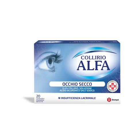 Collirio alfa occhio sec*20fl