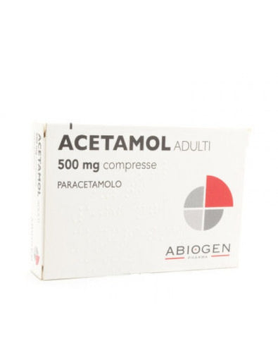 Acetamol*20 cpr 500 mg