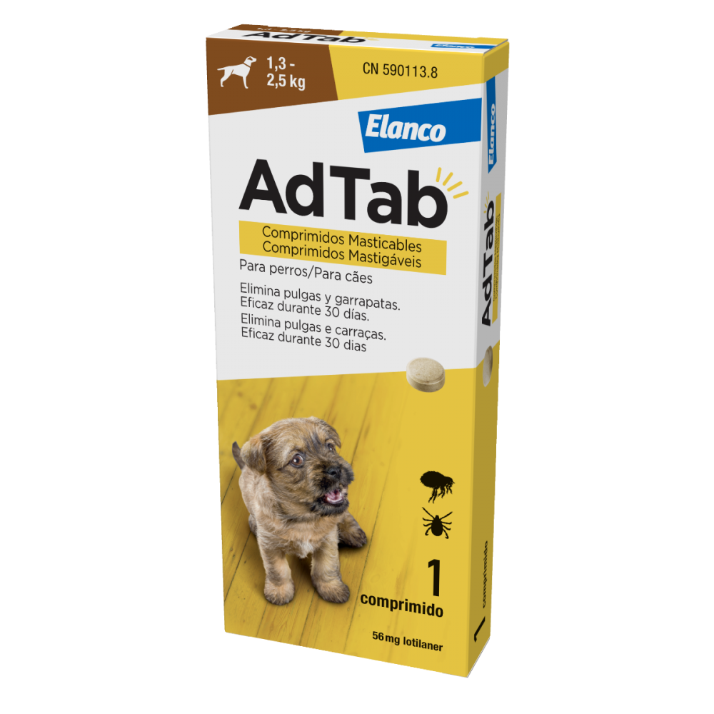 Adtab 3 cpr 56 mg cani 1.3-2.5