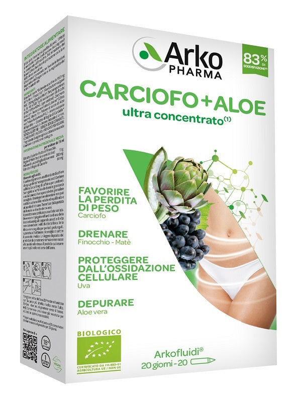 Arkofluidi carciofo+aloe v 20f