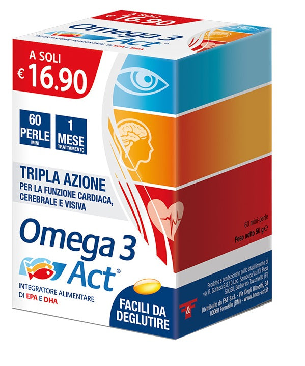 Omega 3 act 60prl 540mg
