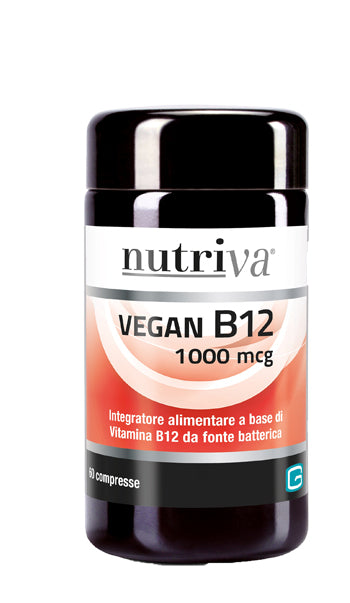 Nutriva vegan b12 60cpr 1000mc