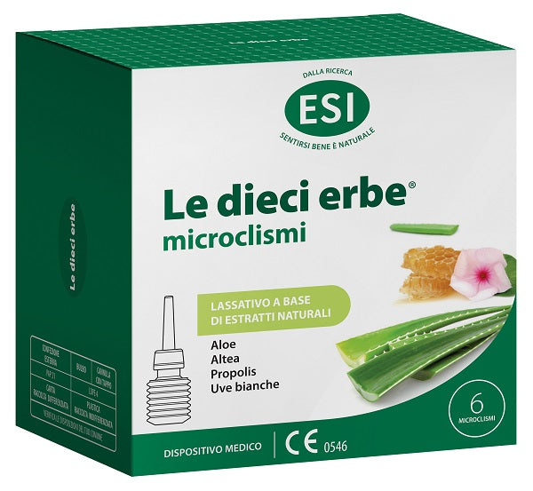 Esi le dieci erbe microclismi